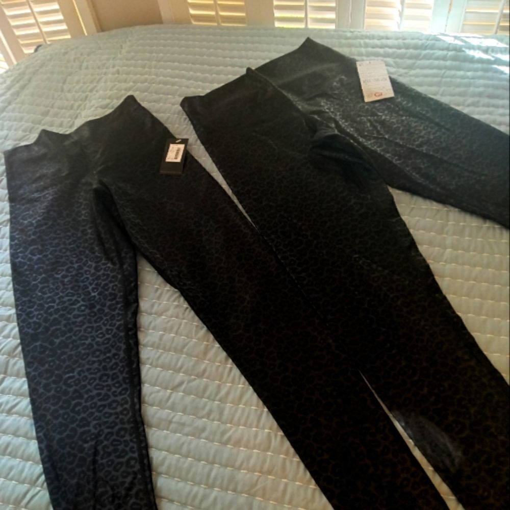 💯🔥CYCLEBAR BLACK LEOPARD LEGGINGS - Size XTRA SMALL And Size MEDIUM